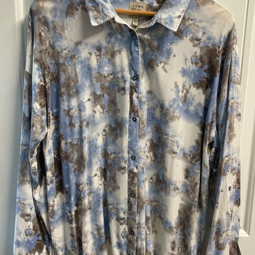 Como Vintage Button-Up Shirt